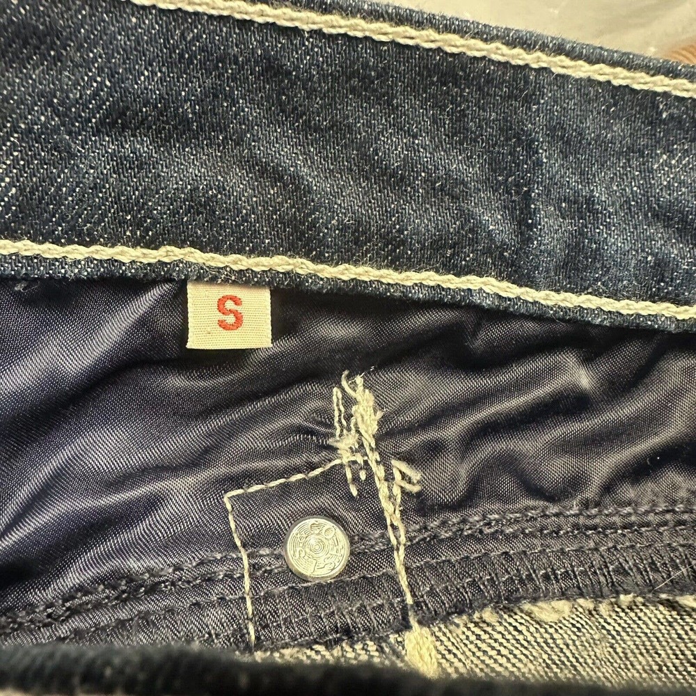 Levi's Dark Blue Midi Skirt - Picture 8 of 10